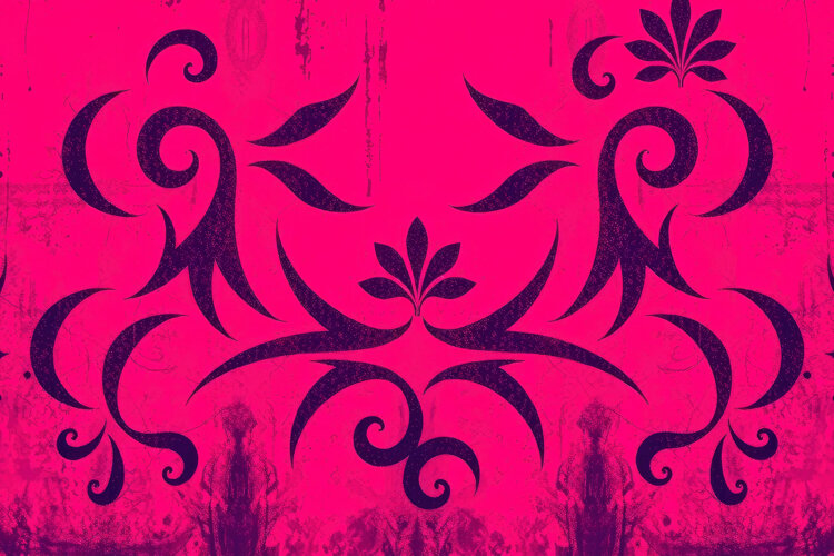 Damask Ornament Background example image 1