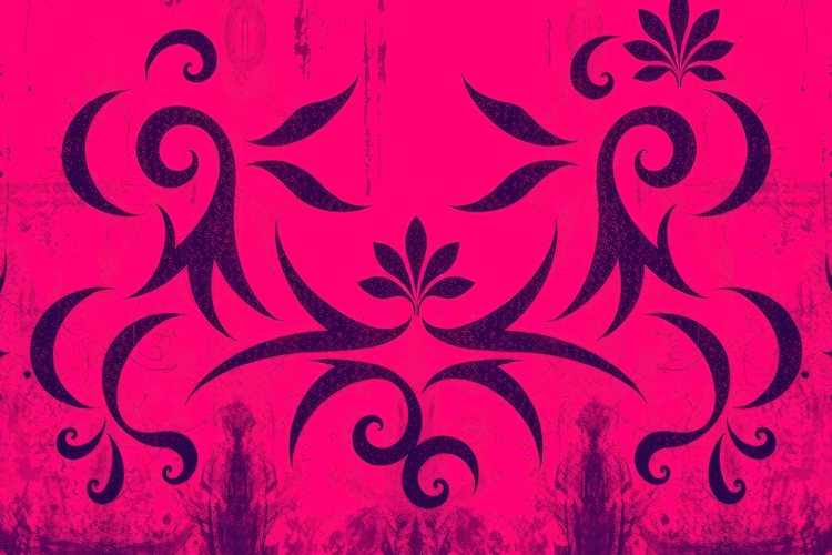 Damask Ornament Background