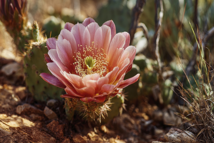 Pink Flower Background Wallpaper
