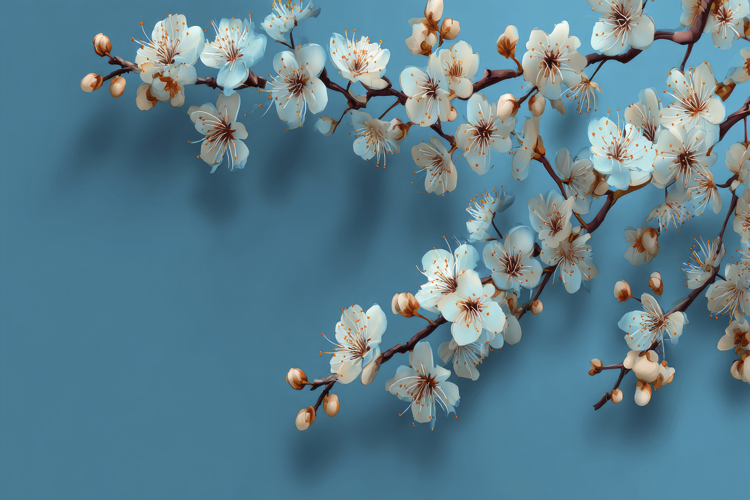 Cherry Blossoms Clipart Image 2