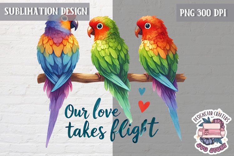 Valentine Love Animals Cute Quote Sublimation Design PNG