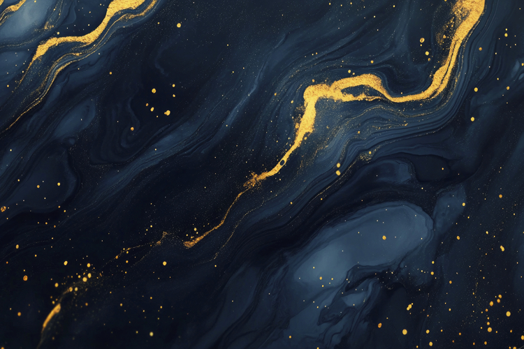 Abstract Blue and Gold Texture Background Wallpaper