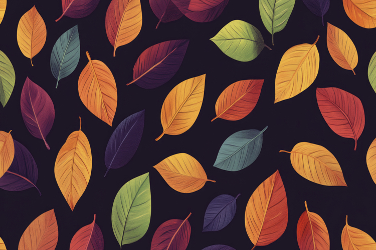 Autumn Leaves Clipart Image 3