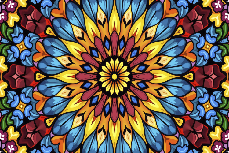 Intricate Mandala Background Wallpaper