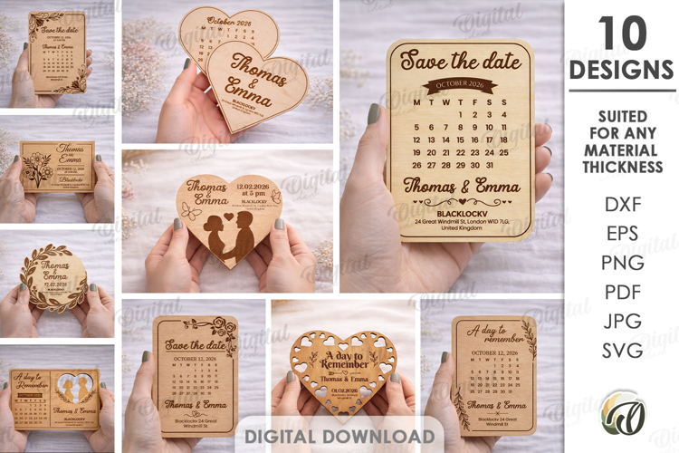 Wedding Invitation Svg