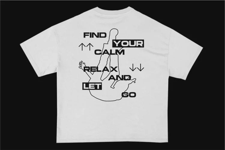 Find Your Calm Streetwear Typography T-shirt Design