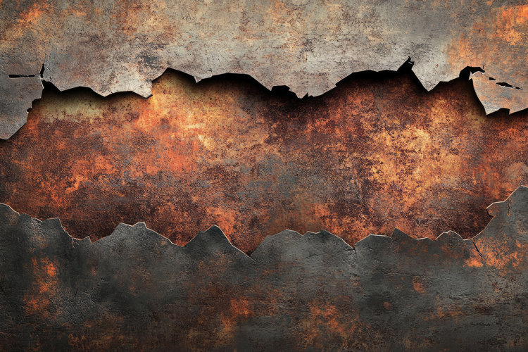 Rusty Metal Texture Background Wallpaper