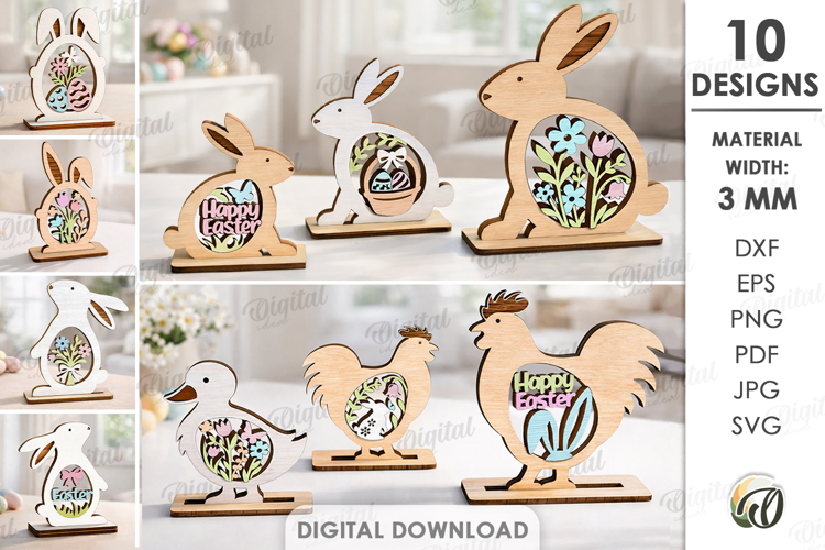 Easter Bunny SVG Image 21