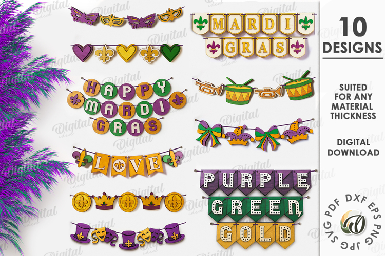 Mardi Gras Mask SCGs Image 7