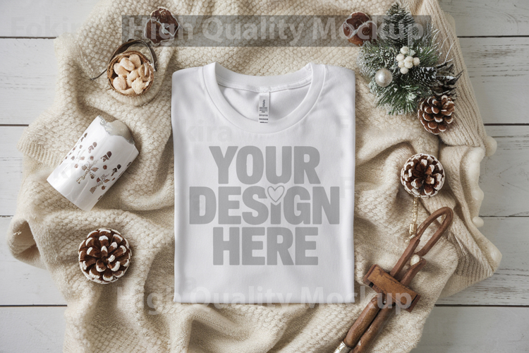White Christmas Background Image 16