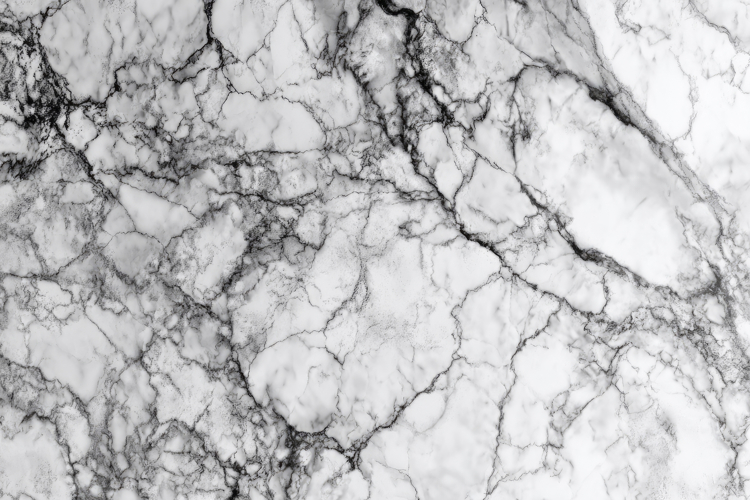 Black White Marble Texture Background