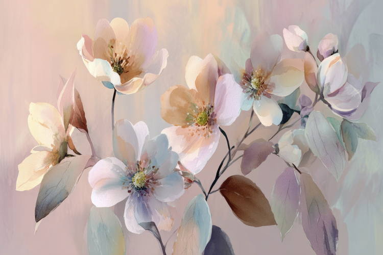 Watercolor Flower Background