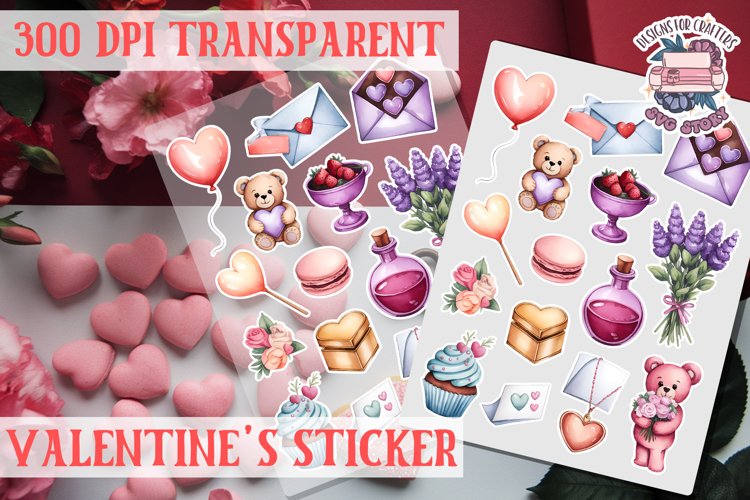 Love sticker Sheet Valentine Day Lovers Funny Heart PNG
