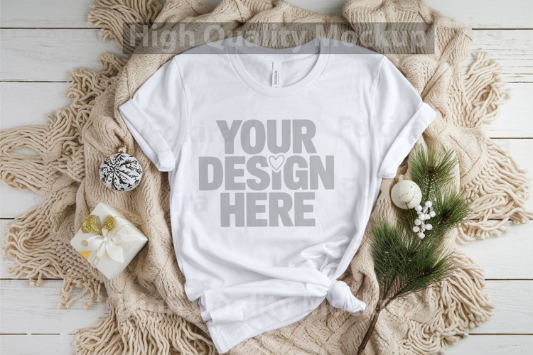 White Christmas Background Image 13