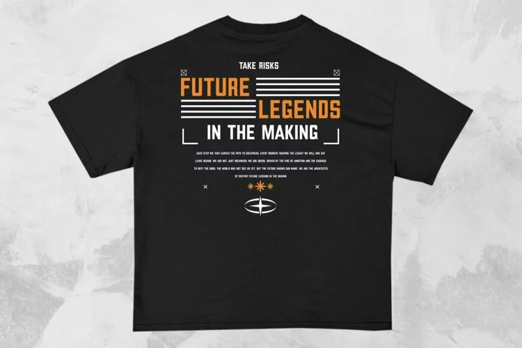 Future Legends Streetwear Typography T-shirt Design