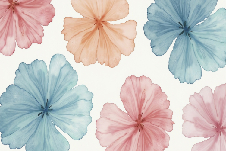 Flowers Texture Image 11