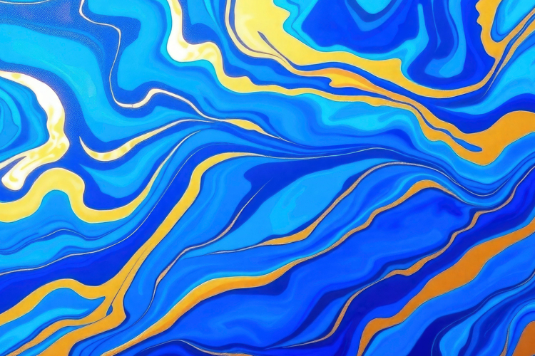 Blue Texture Image 4