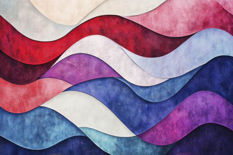 Colorful Waves Background Wallpaper