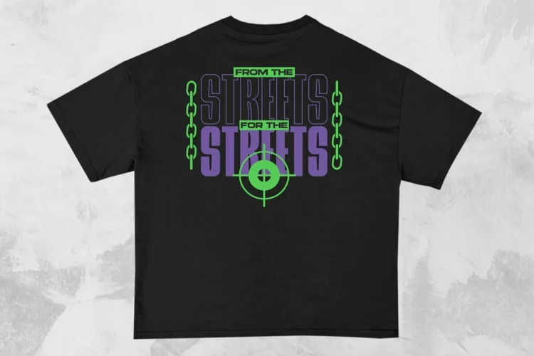 From the Streets Streetwear Typography T-shirt Design