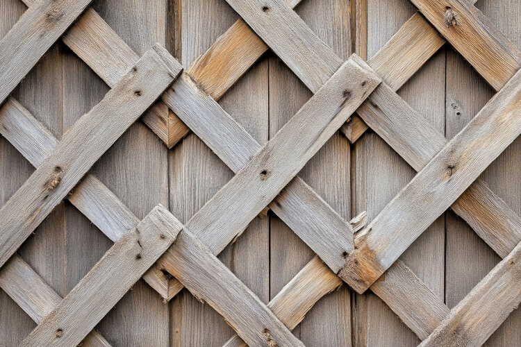 Wooden Trellis Background Wallpaper example image 1