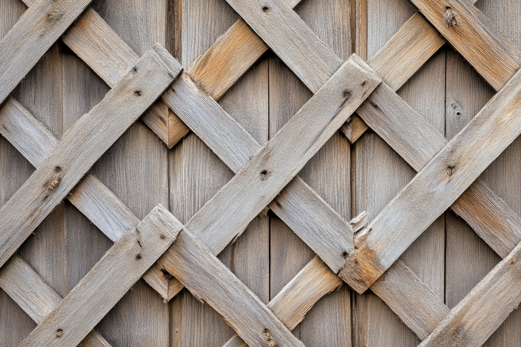 Wooden Trellis Background Wallpaper