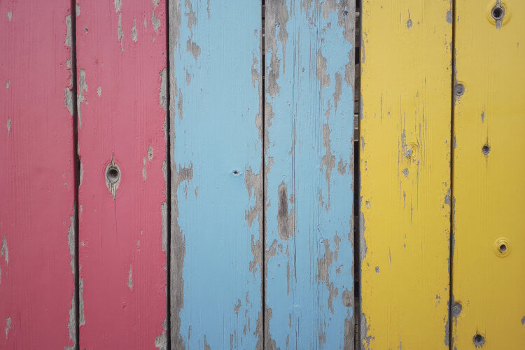 Weathered Wooden Planks Background Wallpaper example image 1