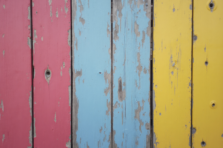 Weathered Wooden Planks Background Wallpaper