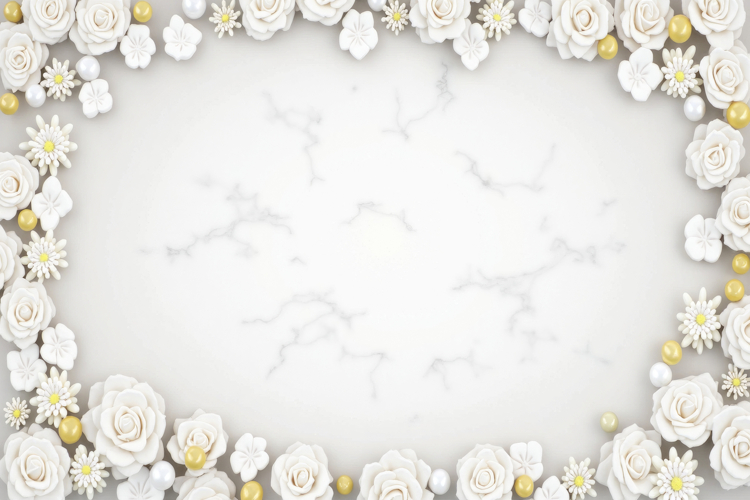 White And Gold Background Image 6