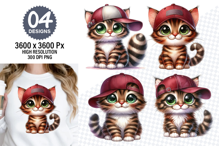 Cat Face Clipart Image 20