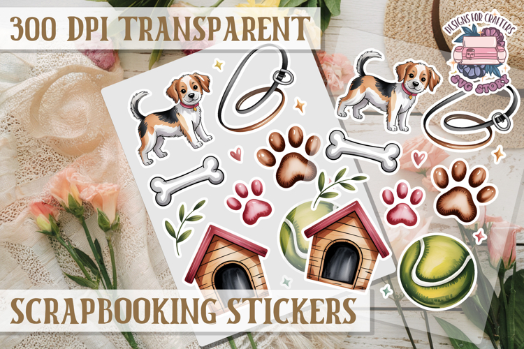 Scrapbooking sticker sheet Cute Funny PNG Watercolor School