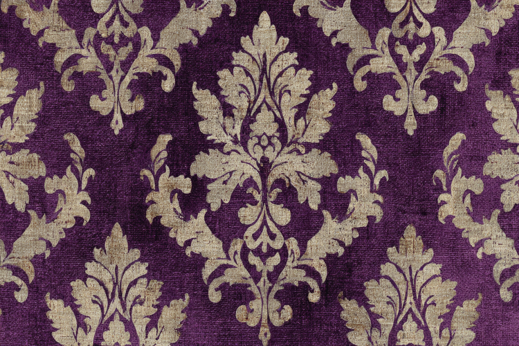 Damask Fabric Background Wallpaper