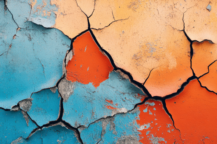 Cracked Paint Background Wallpaper