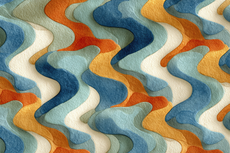 Retro Wave Pattern