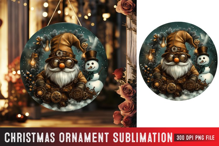 Christmas Ornament Sublimation Designs Image 4