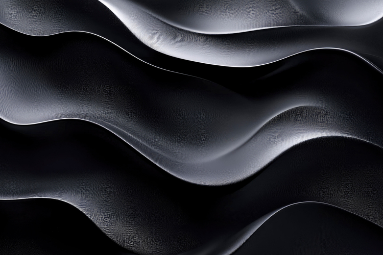 Black Waves Background