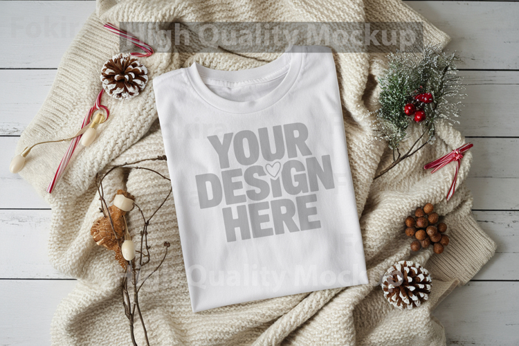 White Christmas Background Image 15