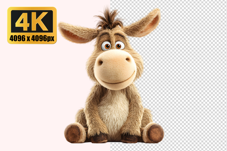 Donkey Clipart Image 16