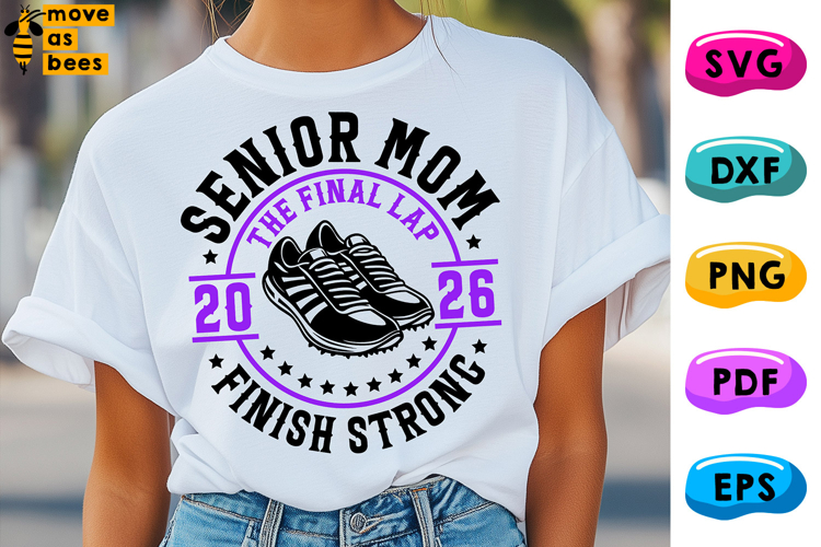 Track And Field Mom Svg, Png, Senior Class Of 2026 Mom Shirt