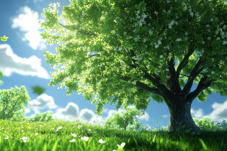 Nature Tree Background Wallpaper