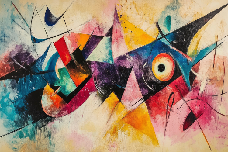 Abstract Modern Art Background Wallpaper