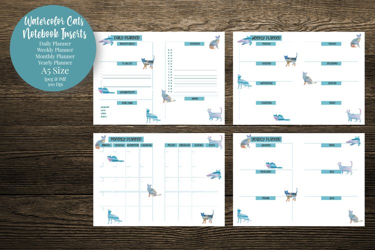 Monthly Planner Printable Image 2