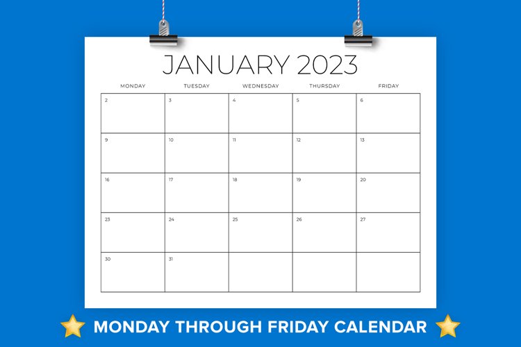 2023 8 5x11 Monday to Friday Calendar - Preview A8bf54db82109b36f1a1a11c456f4b26f3cdd734a2aa3f31f46482c30ad55605