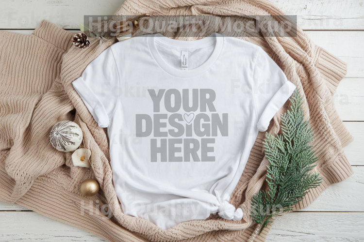 White Christmas Background Image 10