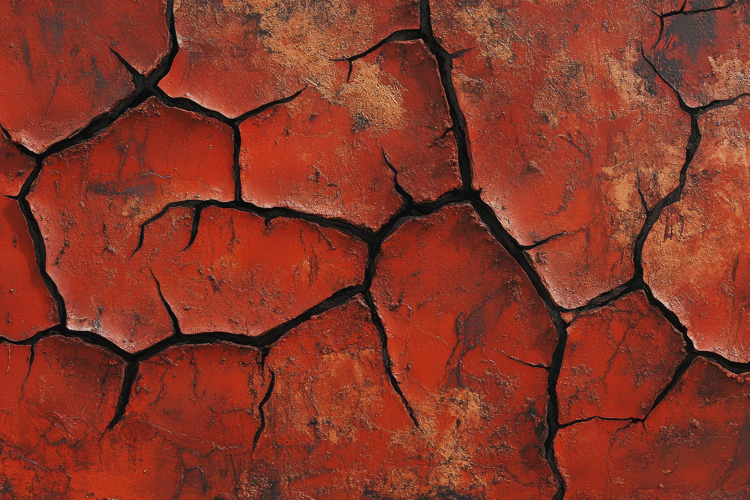 Rustic Cracked Background Wallpaper