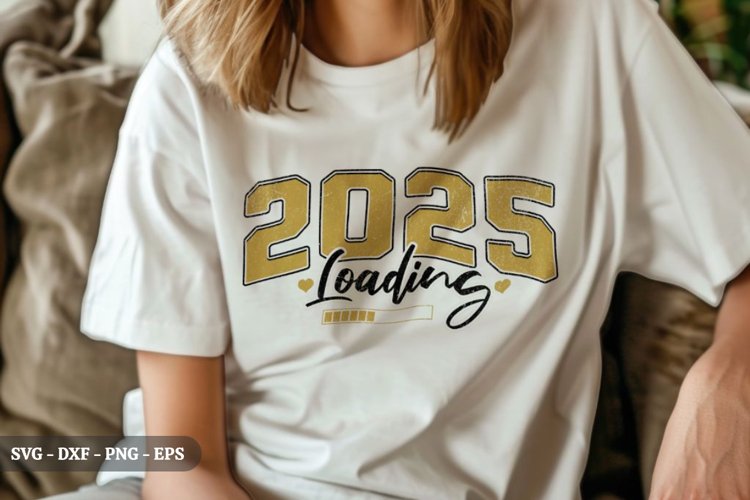 2025 Loading - New Year SVG Design example image 1