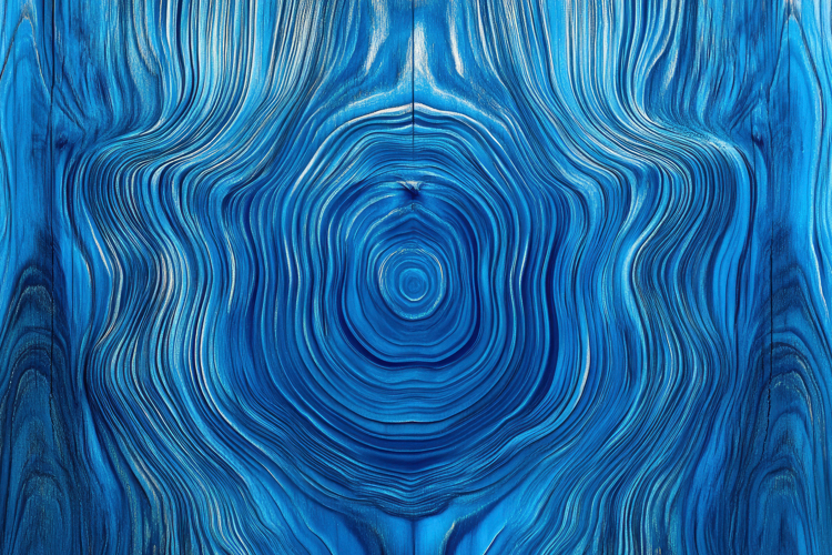 Blue Wood Texture Art Background Wallpaper