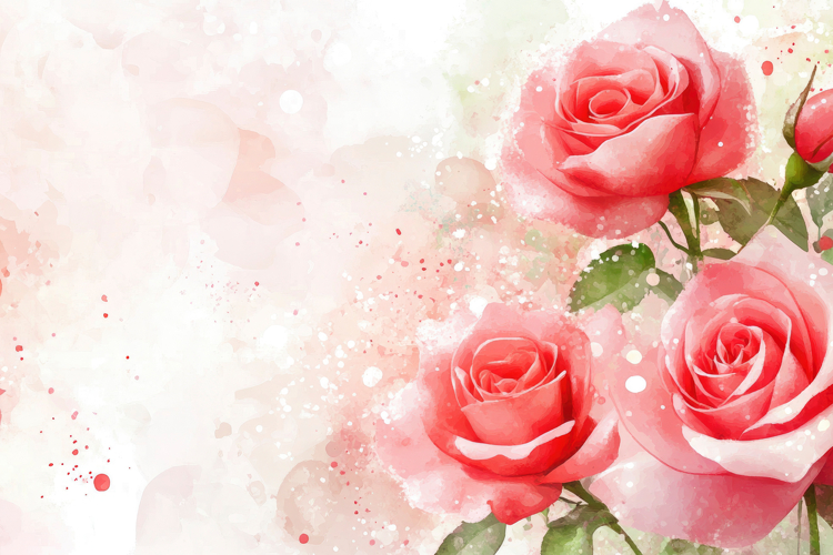 Pink Flowers Clipart Image 19