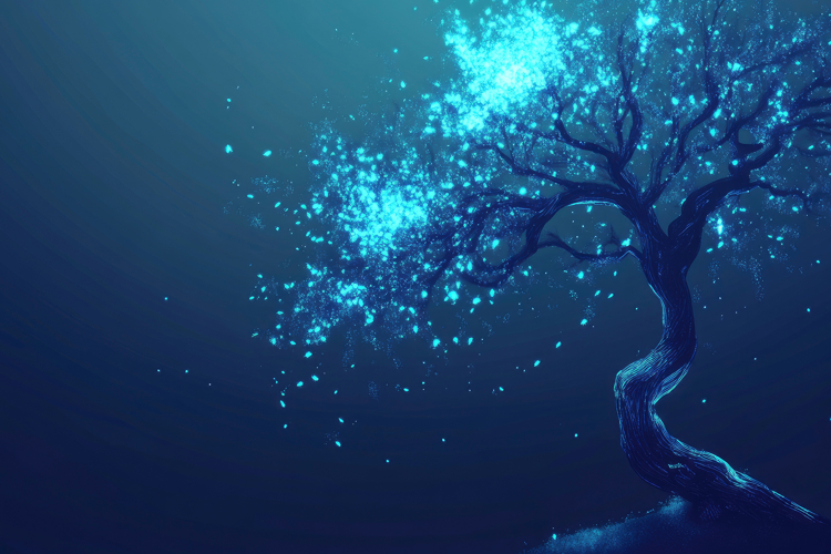 Blue Texture Image 3