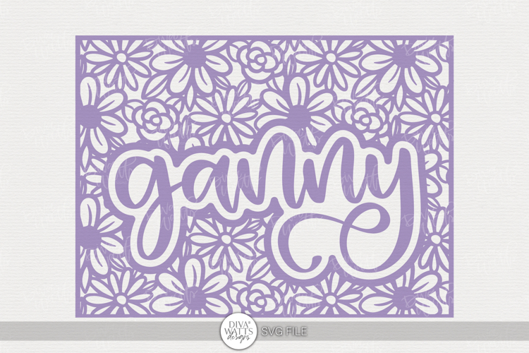 Ganny Floral Frame Design
