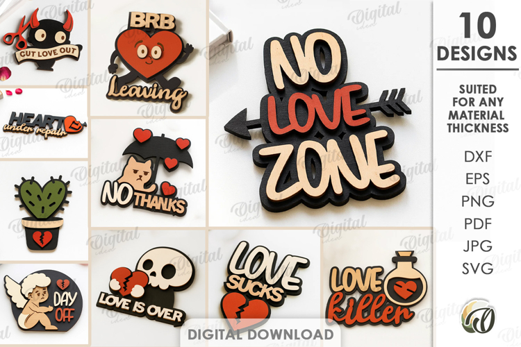 Anti Valentines Day Svg Image 10